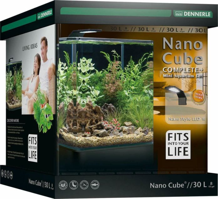 Dennerle Nano Cube Aquarium - STYLE LED - Complete+ Plus